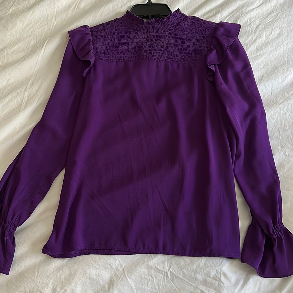 Banana Republic Purple Blouse